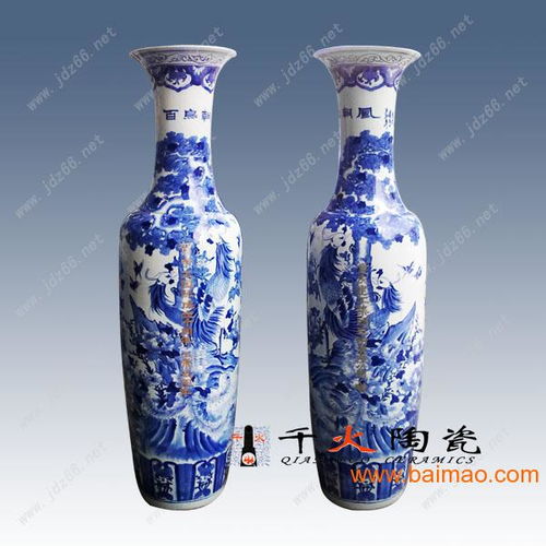 景德鎮(zhèn)陶瓷大花瓶 工藝與藝術(shù)的完美融合