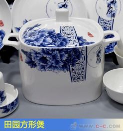 釉中彩陶瓷餐具 景德鎮禮品的藝術與傳承